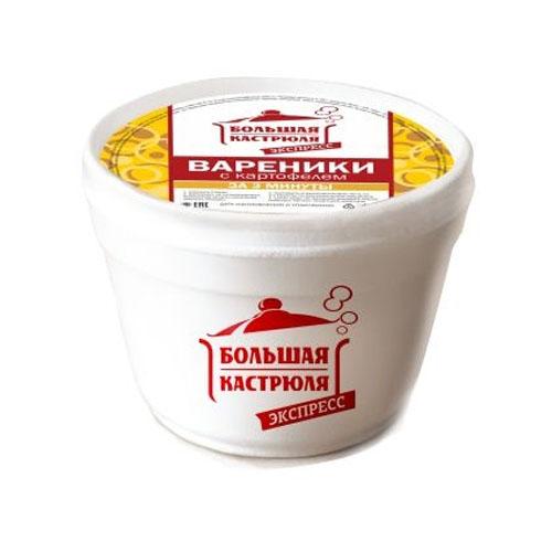 Вареники Большая кастрюля экспресс с картофелем 200 гр., стакан