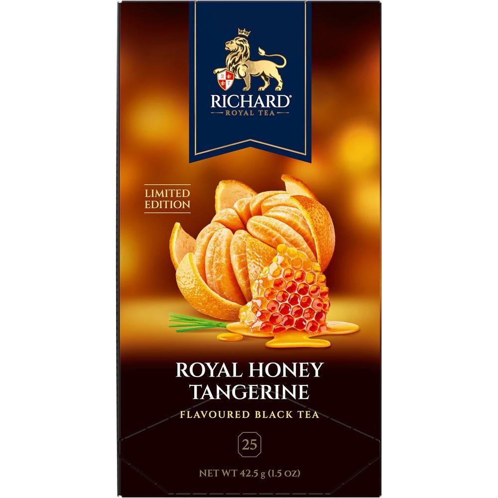 Чай черный Richard Royal Honey Tangerine 25 пак. 50 гр., картон