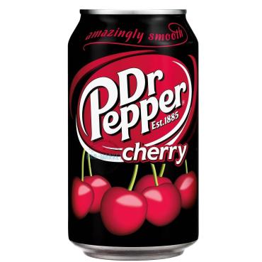 Газированный напиток Cherry,  Dr. Pepper,  355 мл., жестная банка