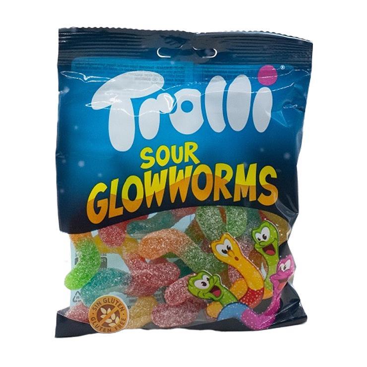 Мармелад жевательный Trolli Кислые светлячки Испания 100 гр., флоу-пак