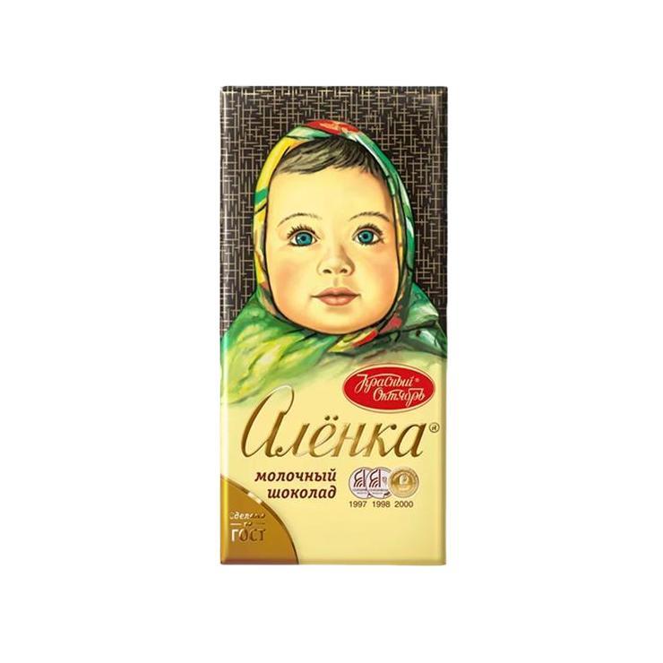 Шоколад Алёнка 90 гр., обертка