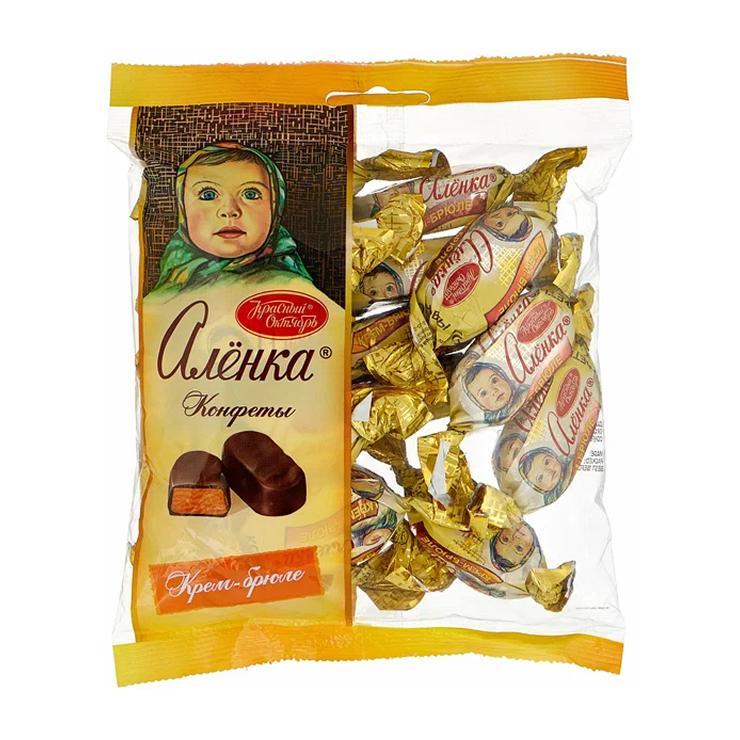 Конфеты Аленка крем-брюле 250 гр., флоу-пак