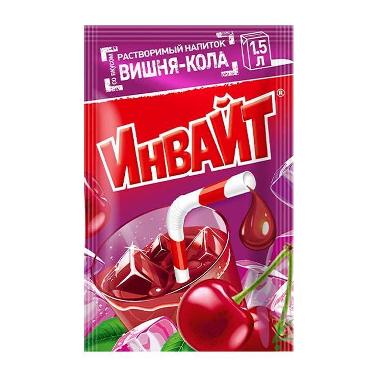 Напиток растворимый Инвайт вишня кола 12 гр., саше