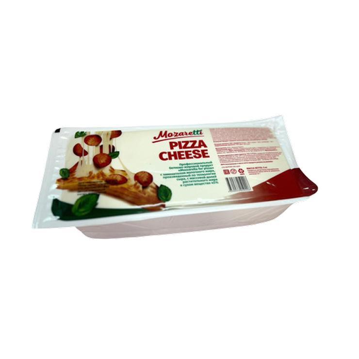 Сыр Mozaretti моцарелла для пиццы 45% 3 кг., в/у
