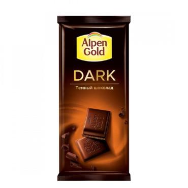 Шоколад Alpen Gold Dark темный шоколад, 85 гр., флоу-пак