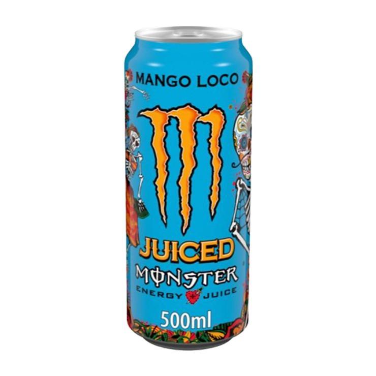 Напиток энергетический Monster Energy Mango Loco Ирландия 500 мл., ж/б