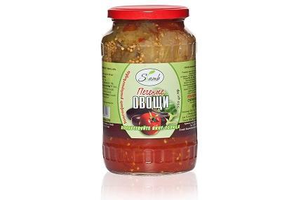 Овощи Shamb печеные 950 гр., стекло