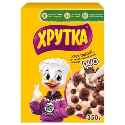 Готовый завтрак Хрутка Дуо Шарики 350 гр., картон