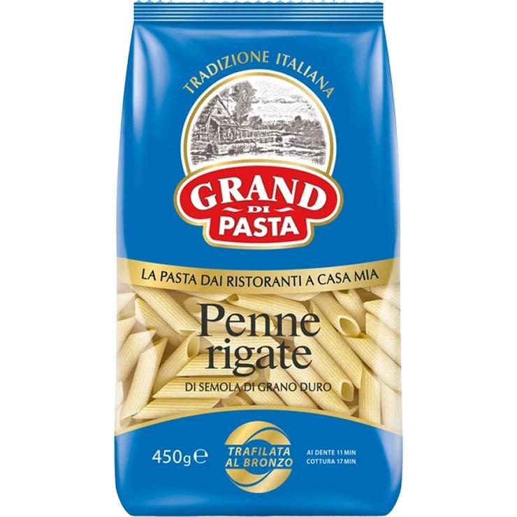 Макароны Grand Di Pasta перья 450 гр., флоу-пак