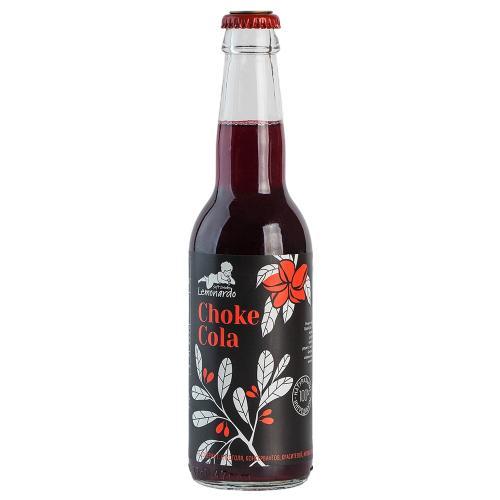 Напиток газированный Lemonardo Choke Cola Кола черноплодная рябина без сахара 330 мл., стекло