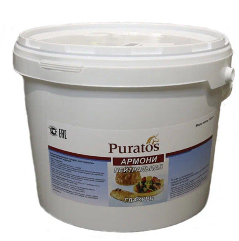 Глазурь Puratos Армони нейтральная 12,5 кг., ведро