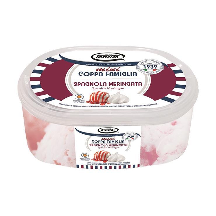 Мороженое Tonitto лоток спагнола 200 гр., пластиковая упаковка