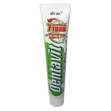 Зубная паста Витэкс Dentavit 7 целебных трав абсолютная защита