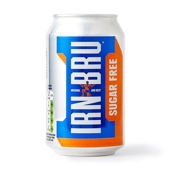 Напиток газированный IRN BRU sugar free 330 мл., ж/б