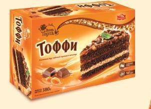 Торт Черемушки Тоффи 380 гр., картон