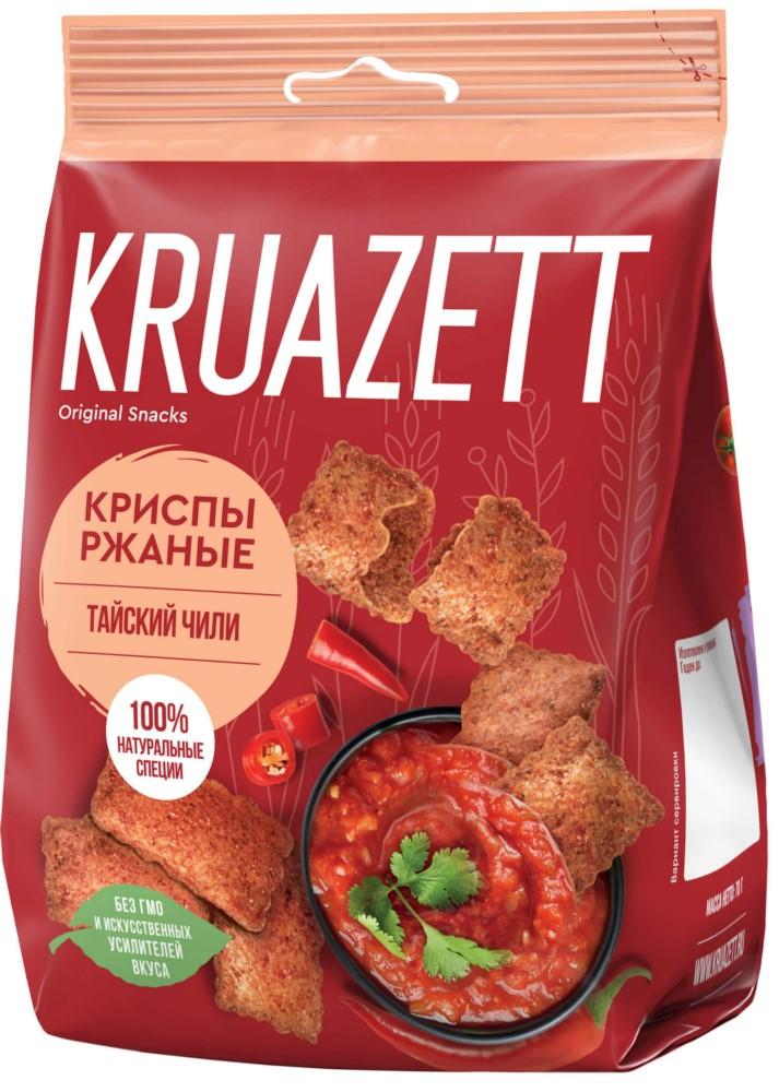 Криспы ржаные Круазетт тайский чили 70 гр., флоу-пак