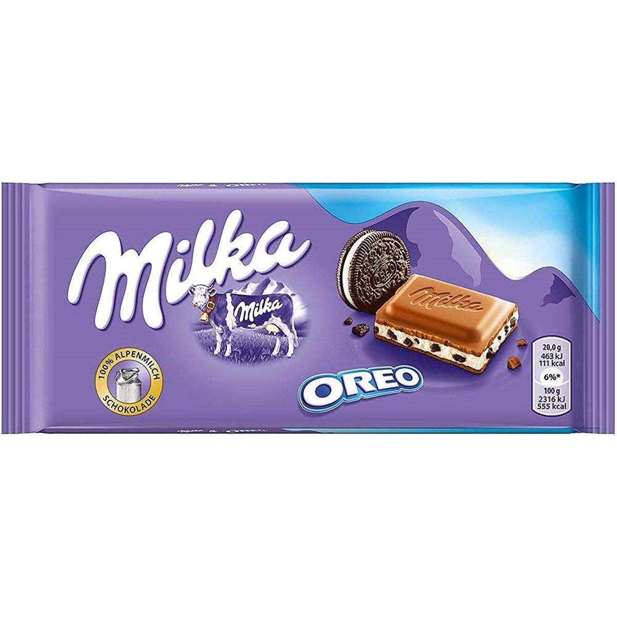 Шоколад Milka Oreo 100 гр., флоу-пак