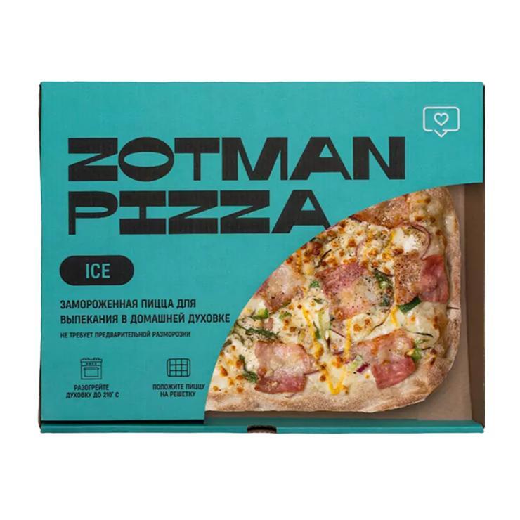 Пицца Zotman чиз карбонара 420 гр., картон
