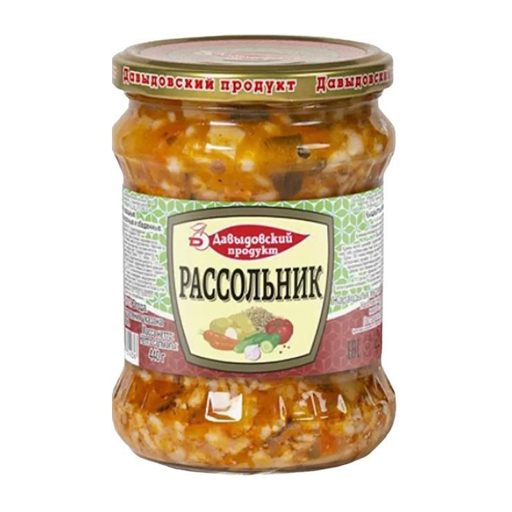 Суп Давыдовский продукт Рассольник 440 гр., стекло