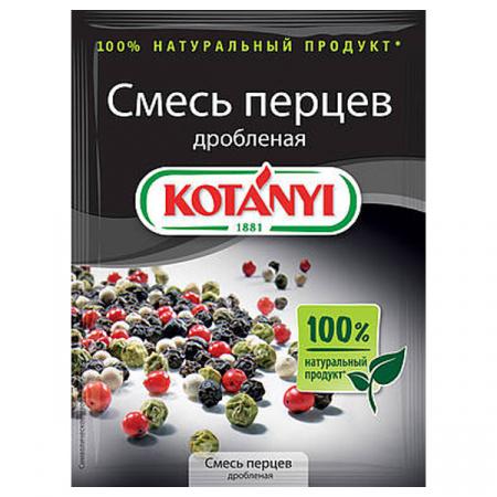 Приправа Kotanyi смесь перцев дробленая, 12 гр., сашет