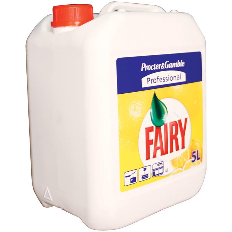 Средство для мытья посуды Fairy Professional Сочный Лимон,5 л., ПЭТ