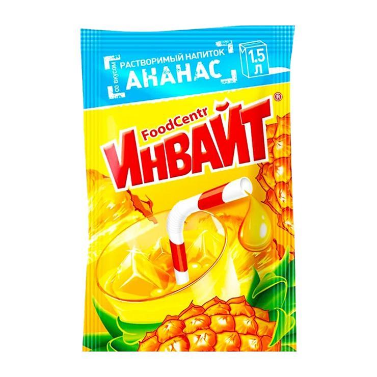 Напиток растворимый Инвайт ананас 12 гр., саше