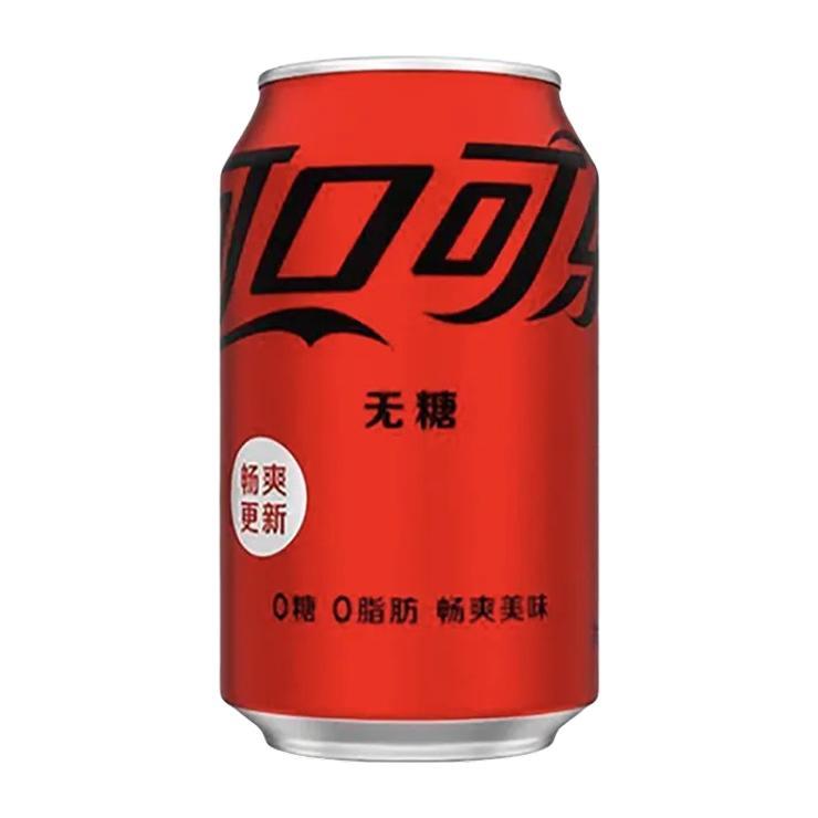 Напиток газированный Coca-Cola zero Китай 330 мл., ж/б