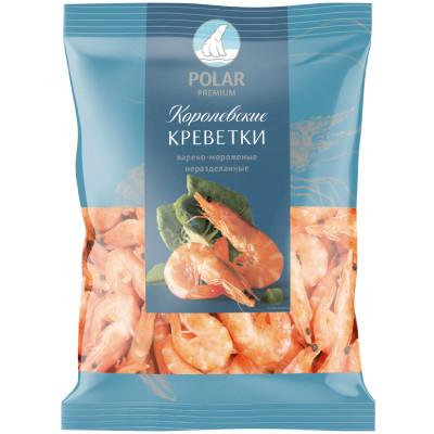 Креветки Polar королевские неразделанные 500 гр., флоу-пак