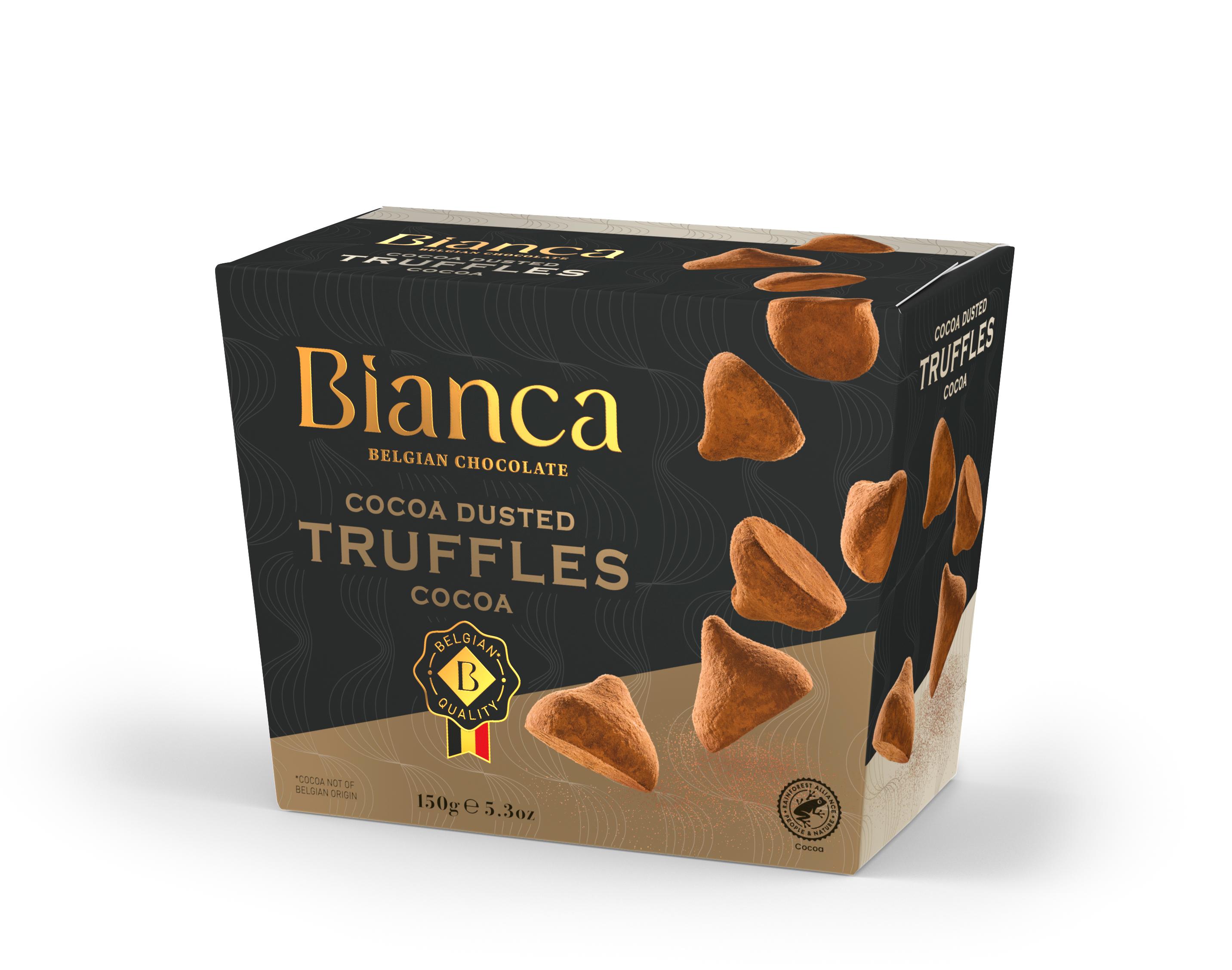 Трюфели Bianca Cocoa со вкусом какао 150 гр., картон