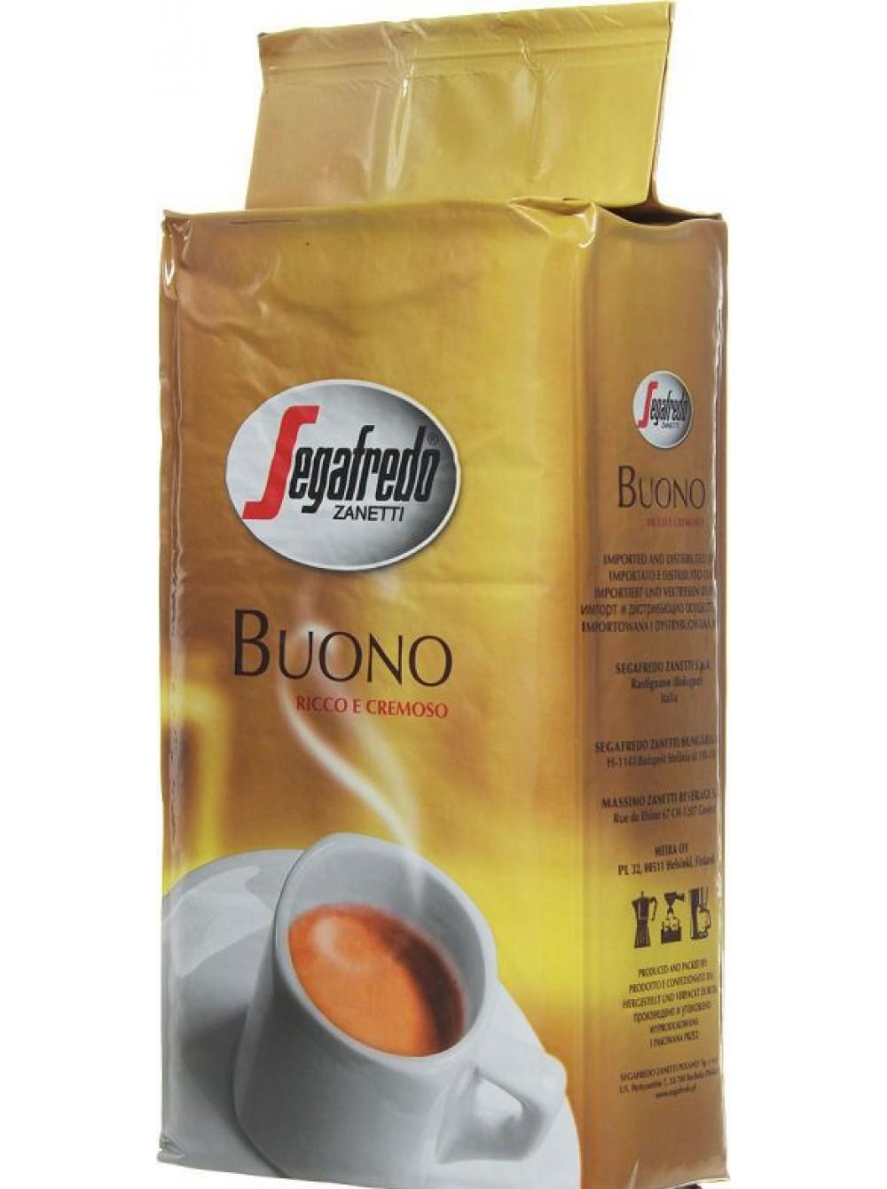 Кофе молотый Segafredo Buono Espresso, 250 гр., в/у