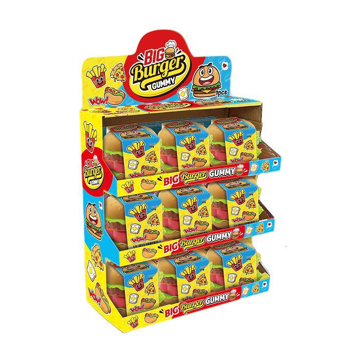 Мармелад жевательный Profisa Big Burger Gummy 40 гр., картон
