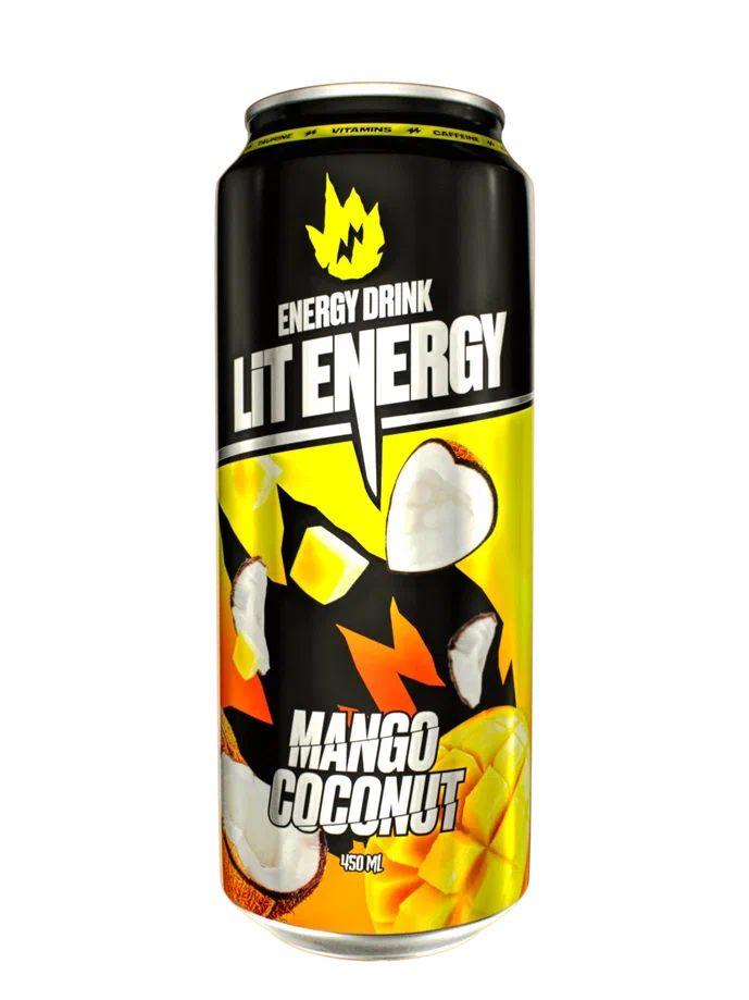 Напиток энергетический Lit Energy манго кокос 450 мл., ж/б