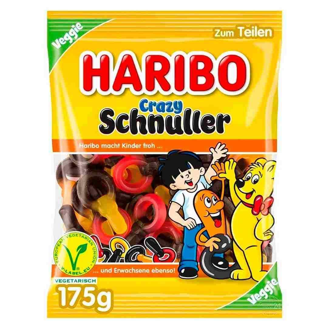 Мармелад Haribo Crazy Schnuller 175 гр., флоу-пак