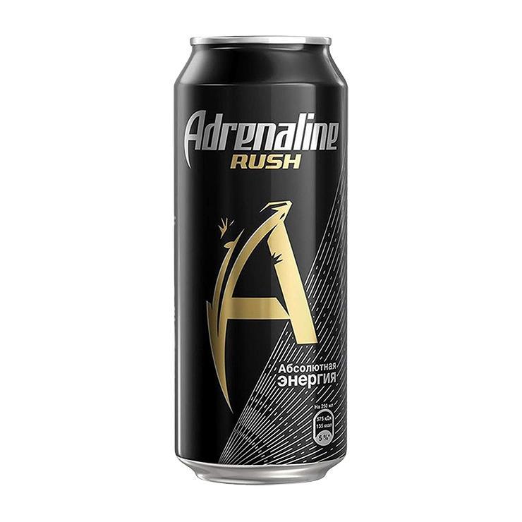 Напиток энергетический Adrenaline Rush 449 мл., ж/б