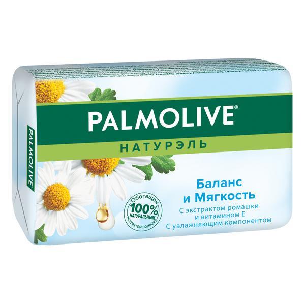 Мыло Palmolive Натурэль с экстракт ромашки и витамином Е Баланс и мягкость 150 гр., бумага