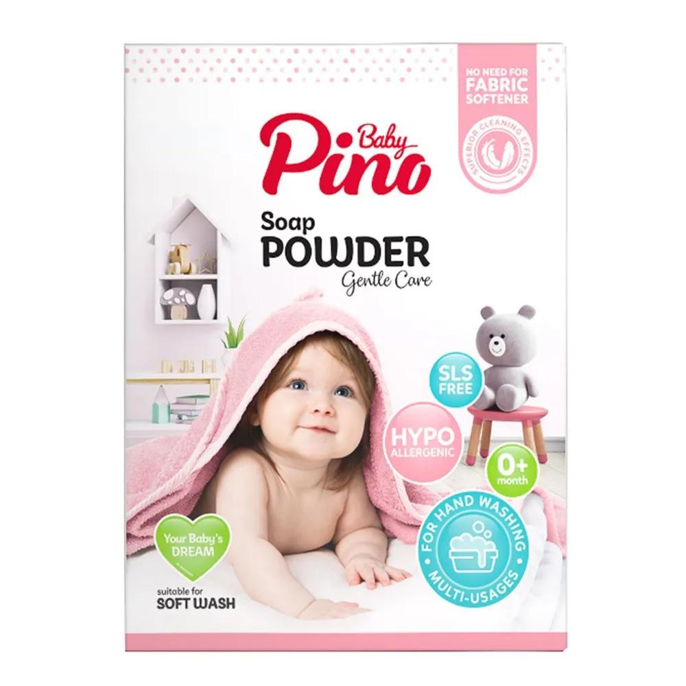 Порошок Baby Pino детский мыльный для ручной стирки 400 гр., картон