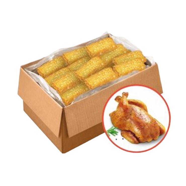 Блины Сытый Папа с жареной курицей 5 кг., картон