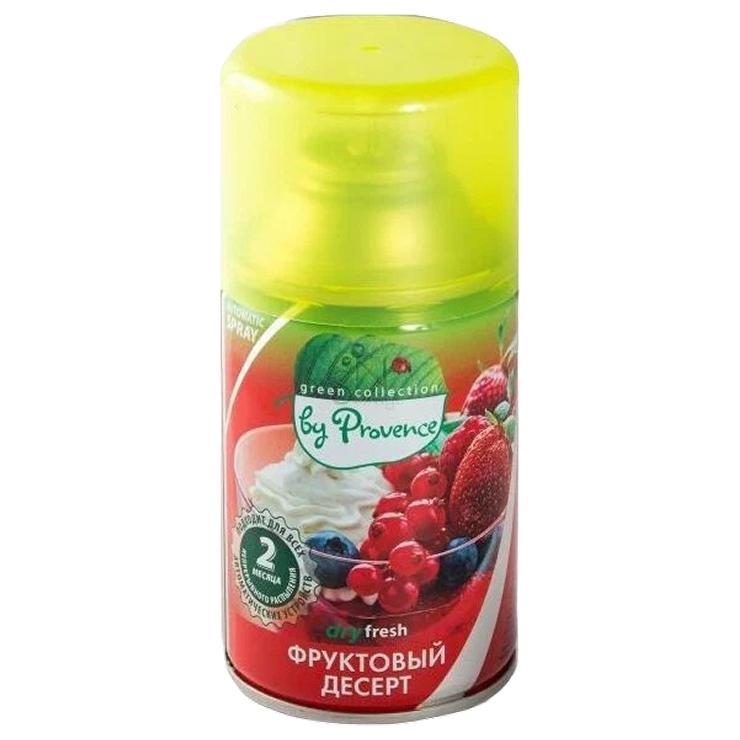 Освежитель воздуха Green Collection by Provence фруктовый десерт сменный 250 мл., баллон