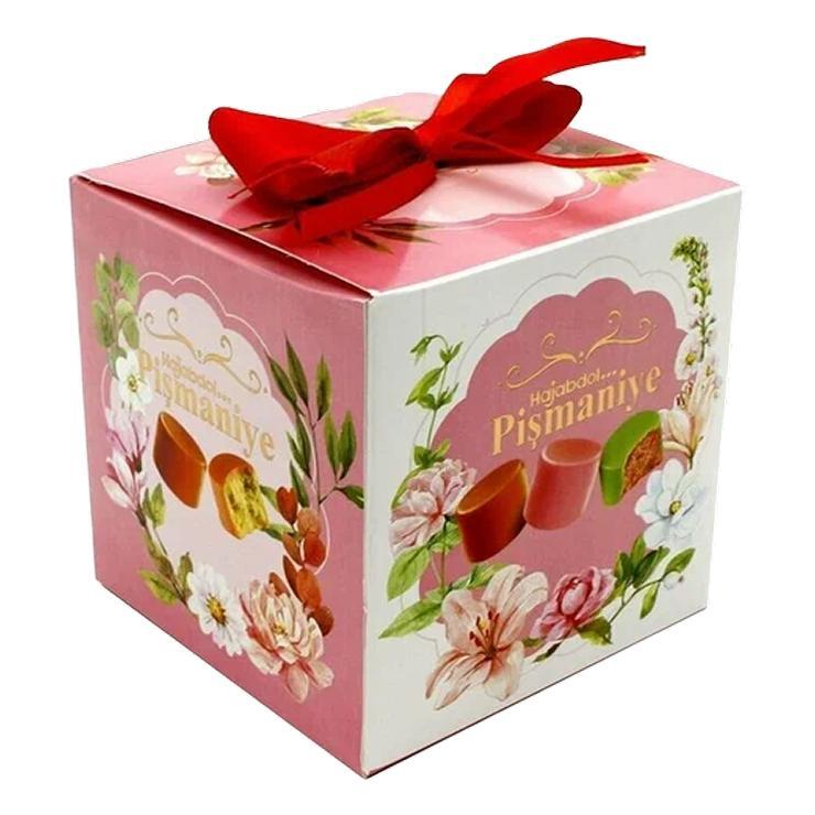 Конфеты Hajabdollah пионы из пишмание ассорти вкусом апельсина клубники арбуза во фруктовой глазури 300 гр., картон