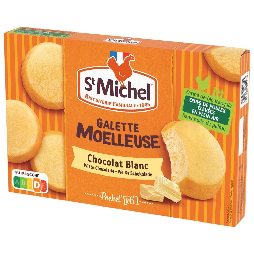 Пирожные StMichel бисквитные с белым шоколадом 180 гр., картон