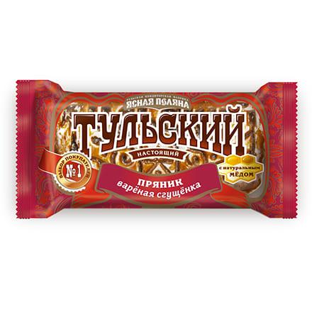 Пряник Ясная поляна Тульский Вареная сгущенка 130 гр., флоу-пак