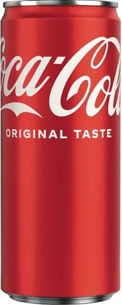 Напиток газированный Coca-Cola Слим Польша 330 мл., ж/б