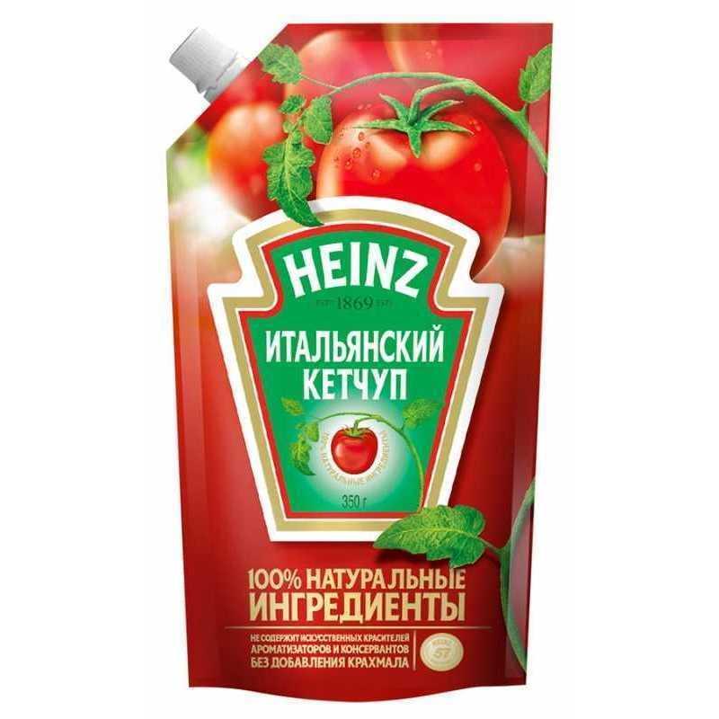 Кетчуп Heinz Итальянский 350 гр., дой-пак