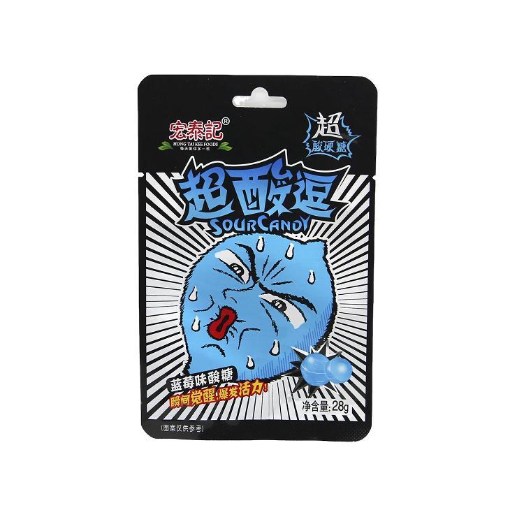 Леденцы Hong Tai Kee черника суперкислые 23 гр., саше