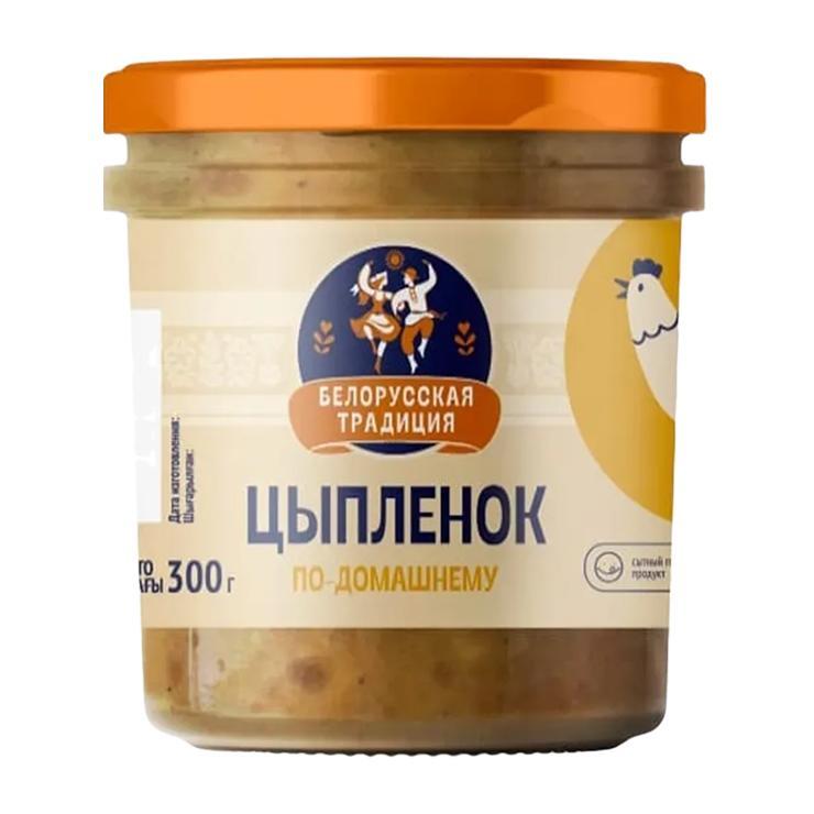 Цыпленок тушеный Инко-Фуд по домашнему 300 гр., стекло