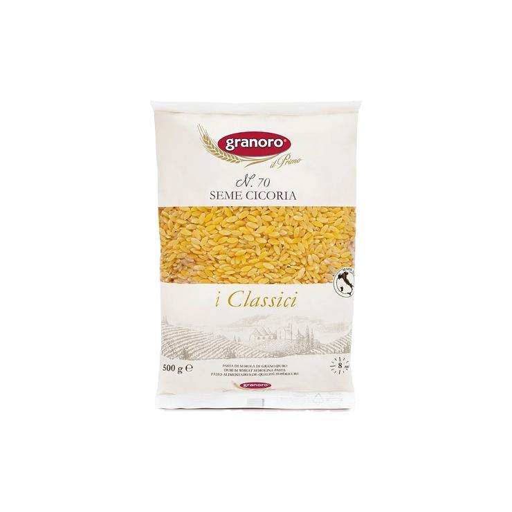 Макароны GranOro seme cicoria N°70 500 гр., флоу-пак