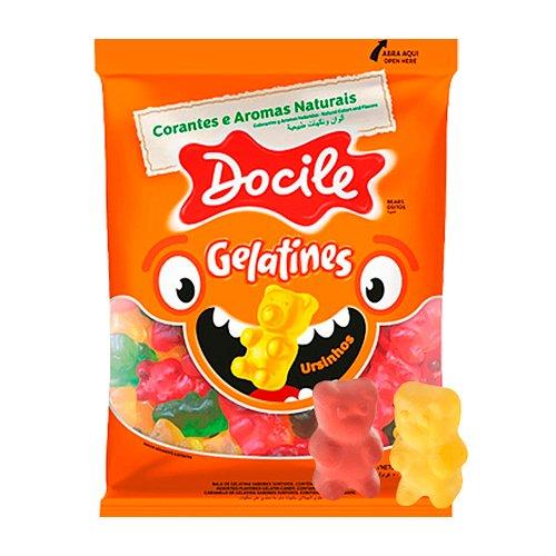 Мармелад жевательный Docile Gelatines Медвежата 70 гр., флоу-пак