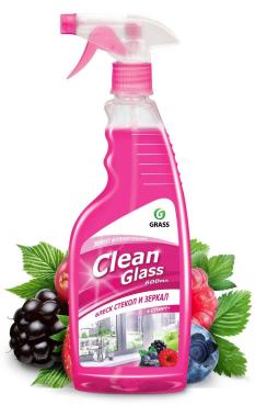 Моющее средство Grass Clean Glass Для стекол и зеркал Лесные ягоды