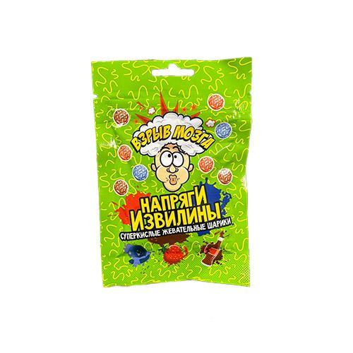 Драже Взрыв Мозга напряги извилины супер кислые 12 гр., саше