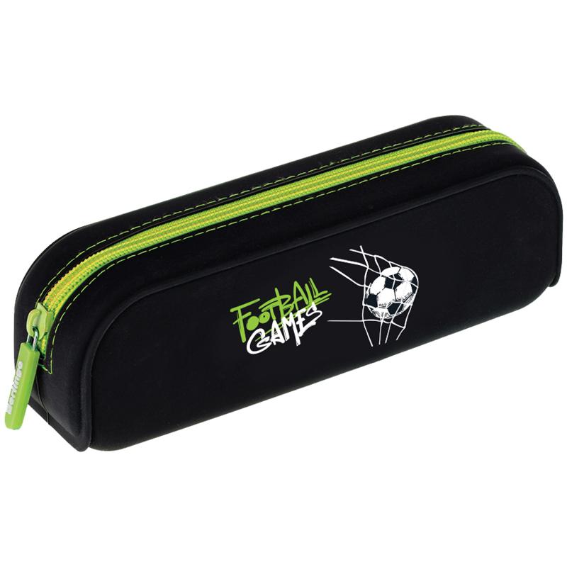 Пенал 1 отделение, 200*50*60 BerlingoFootball game, силикон